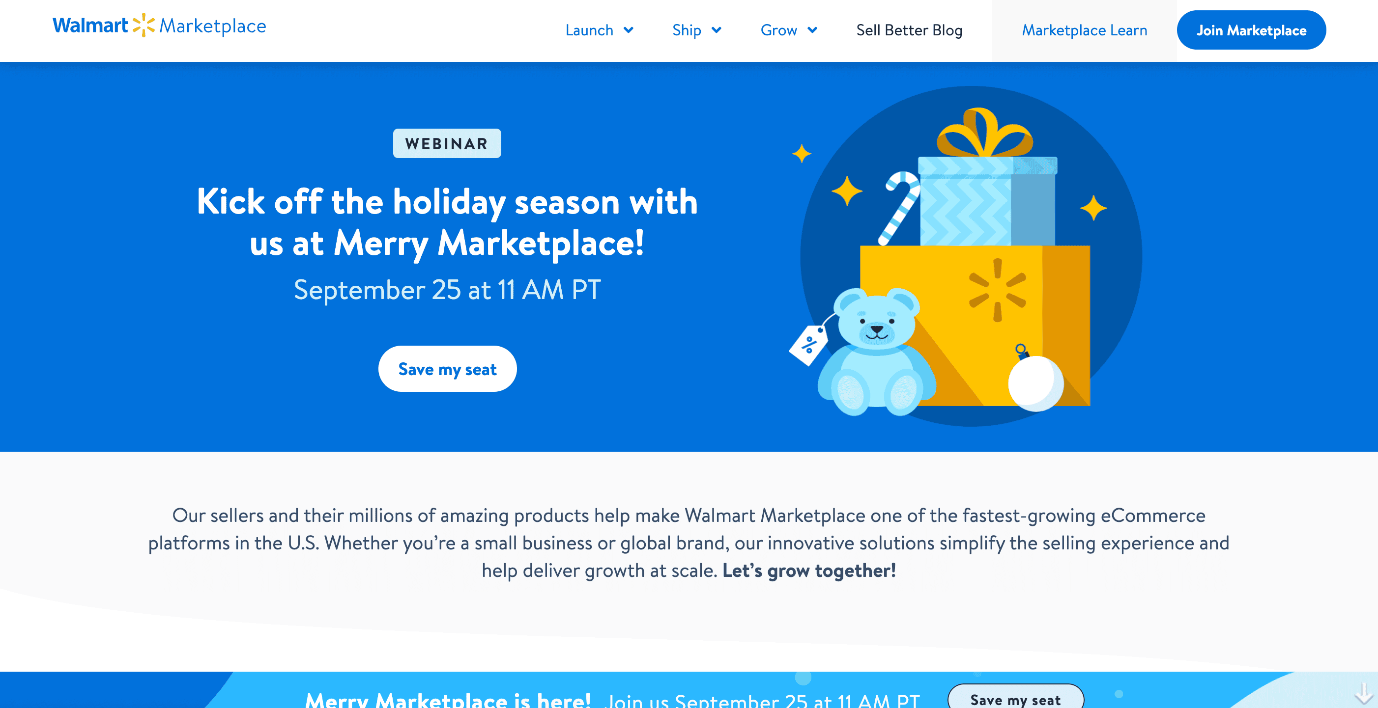 walmart marketplace homepage